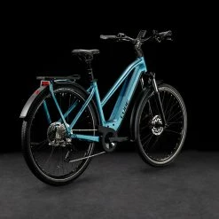 Cube Kathmandu Hybrid ONE 625 Lady Blue´n´black -Vélo Èlectrique Soldes CUBE Kathmandu Hybrid ONE 625 Easy Entry blue n black 631182 Z 2