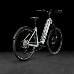 Cube Nuride Hybrid EXC 750 Allroad Easy Entry Polarsilver´n´black -Vélo Èlectrique Soldes CUBE Nuride Hybrid EXC 750 Allroad Easy Entry polarsilver n black 632803 2
