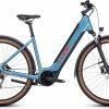 Cube Nuride Hybrid Performance 500 Allroad Easy Entry Metalblue´n´red -Vélo Èlectrique Soldes CUBE Nuride Hybrid Performance 500 Allroad Easy Entry metalblue n red 632661 E 1