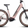 Cube Reaction Hybrid Pro 750 Easy Entry Blushrose´n´silver -Vélo Èlectrique Soldes CUBE Reaction Hybrid Pro 750 Easy Entry blushrose n silver 634123 1