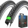 Schwalbe Marathon 47-559 + Chambre à Air SV13 Set -Vélo Èlectrique Soldes Schwalbe Marathon 47 559 Gratis Schlauch SV13 2er Set 11100769 10425343 a