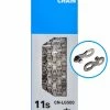 Shimano CN-LG500 Chaîne Linkglide 10/11 Vitesses Avec Quick-Link -Vélo Èlectrique Soldes Shimano CN LG500 Linkglide ICNLG500116Q Master