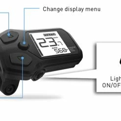 Shimano Écran STEPS SC-E5000 Avec Connecteur EW-SD50 -Vélo Èlectrique Soldes Shimano STEPS SC E5000 ISCE5000A e