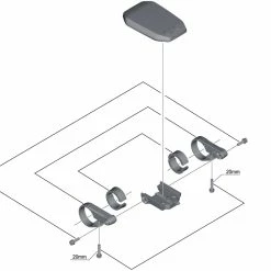 Shimano Écran STEPS SC-E6010 Avec Support -Vélo Èlectrique Soldes Shimano Steps Display SC E6010 mit Halter KSCE6010 c
