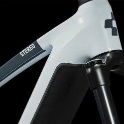 Cube Stereo Hybrid 140 HPC Pro 625 Frostwhite´n´grey -Vélo Èlectrique Soldes Stereo Hybrid 140 HPC Pro 625 frostwhite n grey 636012 2
