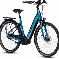 Cube Supreme RT Hybrid EXC 500 Easy Entry Blue´n´black -Vélo Èlectrique Soldes Supreme RT Hybrid EXC 500 Easy Entry blue n black 632271 1