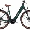 Cube Touring Hybrid ONE 500 Easy Entry Darkgreen'n'green -Vélo Èlectrique Soldes Touring Hybrid ONE 500 Easy Entry darkgreen n green 631061