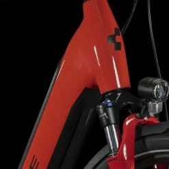 Cube Supreme Sport Hybrid Pro 500 Easy Entry Red'n'black -Vélo Èlectrique Soldes cube 20119236 632371 Supreme Sport Hybrid Pro 500 Easy Entry red n black 6