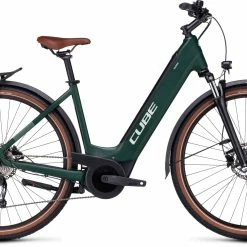 Cube Touring Hybrid ONE 625 Easy Entry Darkgreen'n'green