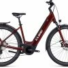 Cube Touring Hybrid EXC 625 Easy Entry Red'n'white -Vélo Èlectrique Soldes cube 631162 20119026 Touring Hybrid EXC 625 Easy Entry red n white 1
