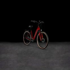Vélo Èlectrique Soldes -Vélo Èlectrique Soldes cube 632111 20119149 Supreme Hybrid Pro 500 Easy Entry red n black 1